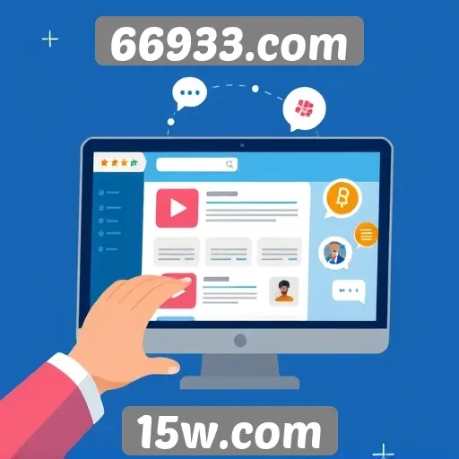 Novos recursos interativos no site 66933.com